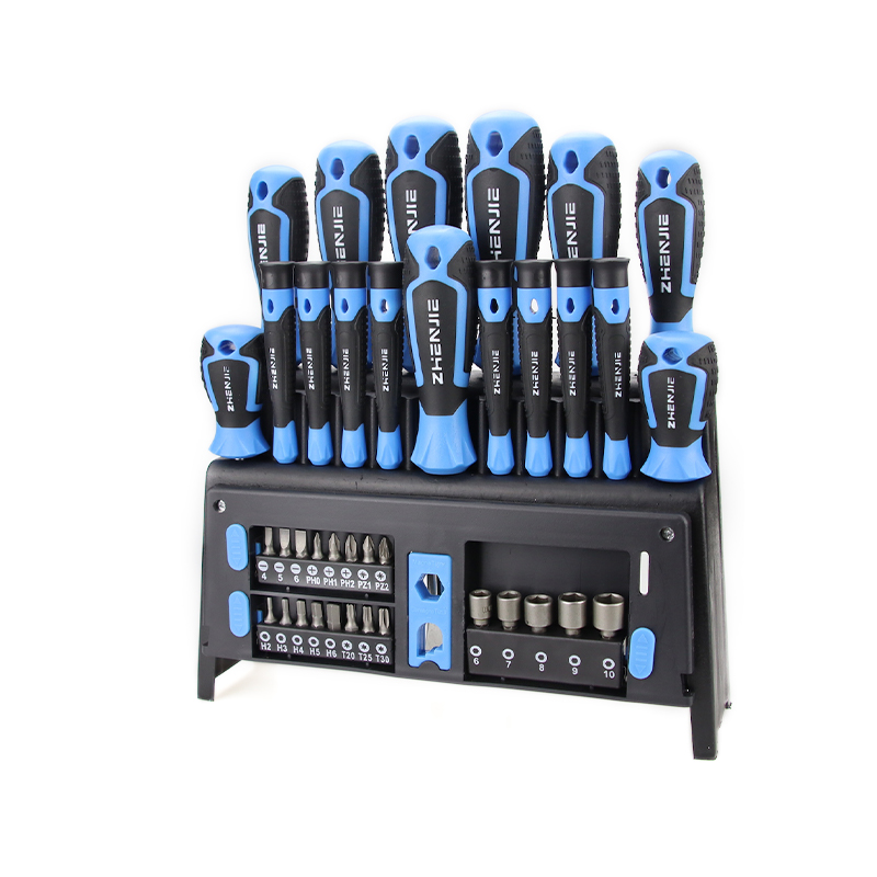 Ergonomski dizajniran set odvijača s drškom od 39 komada