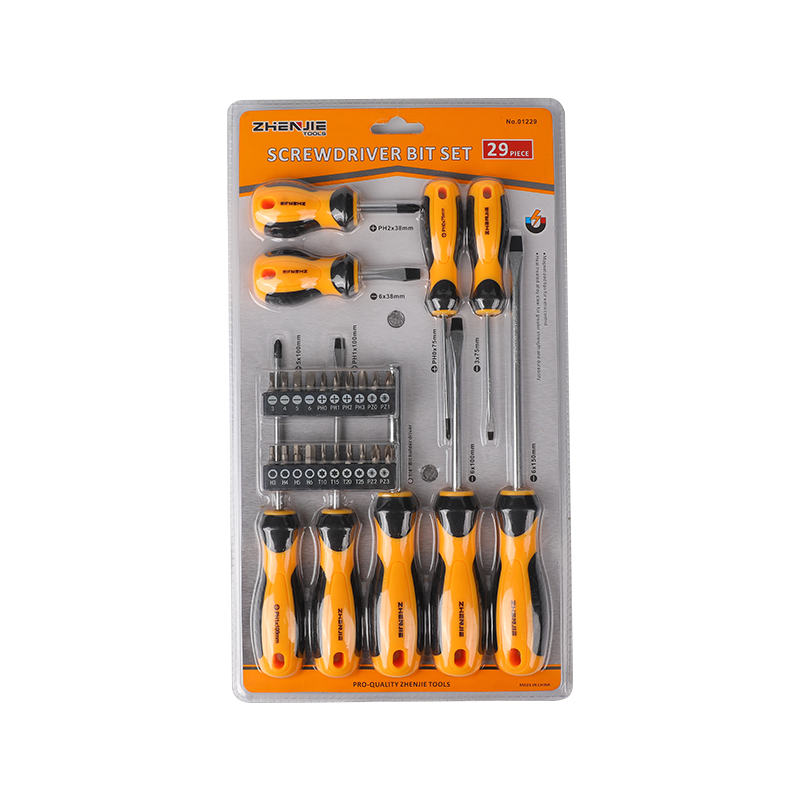 Set bitova za odvijače Phillips Pozidriv Torx CRV s prorezom od 29 komada
