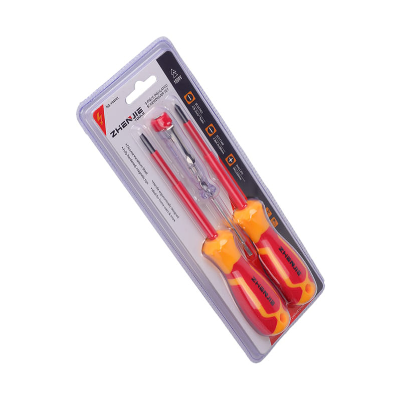 Set alata za odvijače s ručkom od 3 komada Heavy Duty izolirani PP&TPR