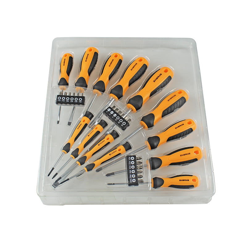 Set bitova za odvijač Phillips Pozidriv Torx Square CRV od 31 komada