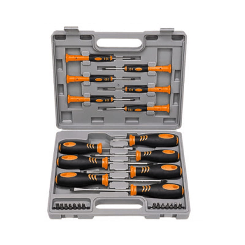 27kom BMC Packaging Slotted Phillips Pozidriv Torx CRV set odvijača