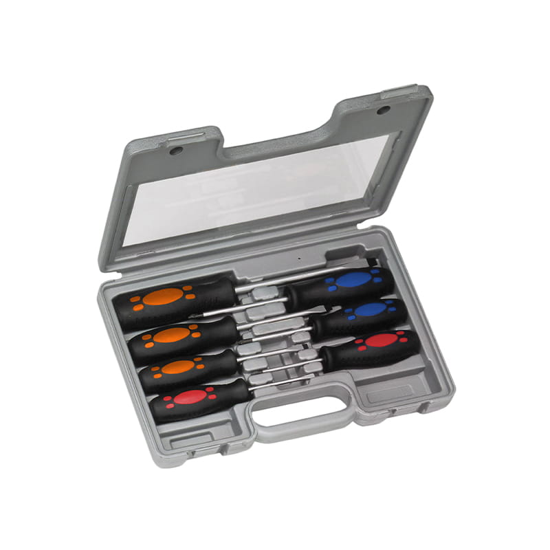 7kom BMC Packaging Slotted & Phillips set odvijača