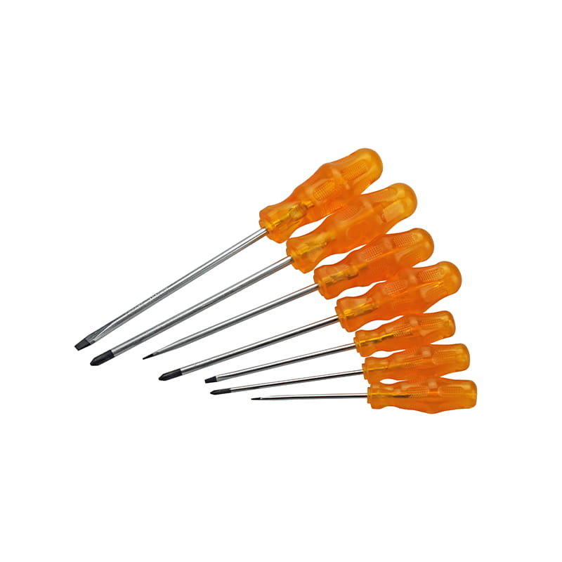 Set ergonomski dizajniranih CRV odvijača od 7 komada