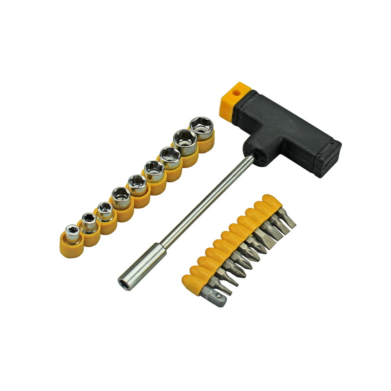 21kom Phillips Torx Pozidriv set utičnica i bitova s ​​prorezima