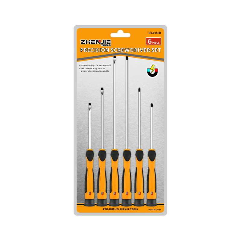 Set preciznih odvijača Phillips Torx s dugačkom oštricom od 6 komada