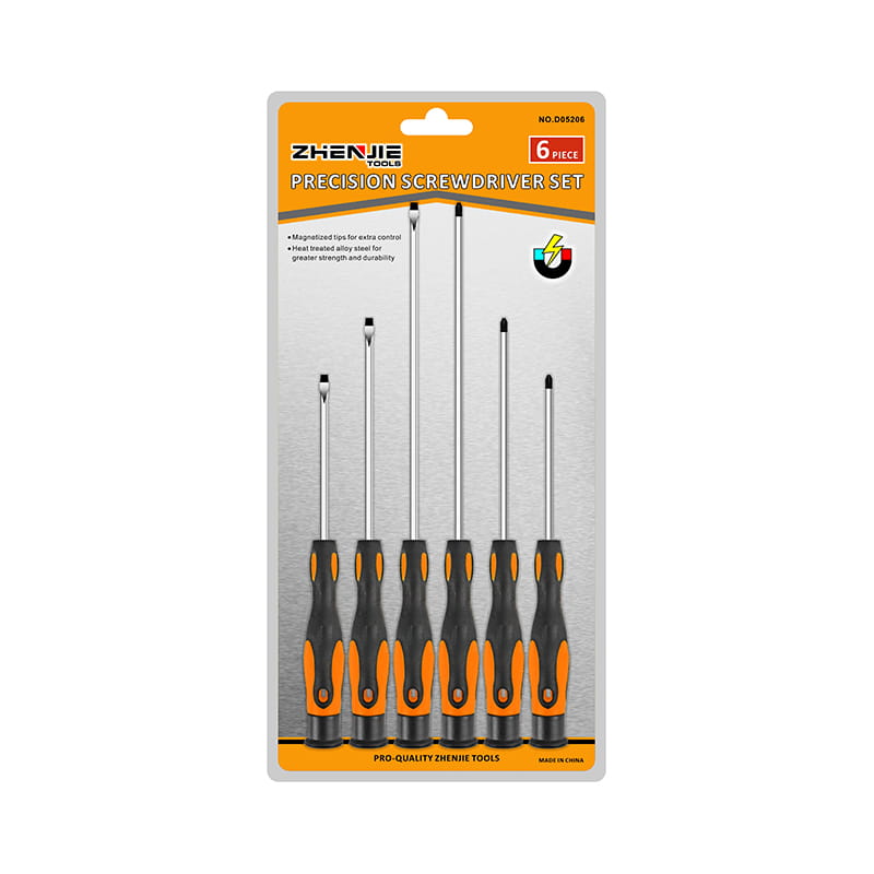 Set preciznih odvijača Phillips CRV s prorezom od 6 komada